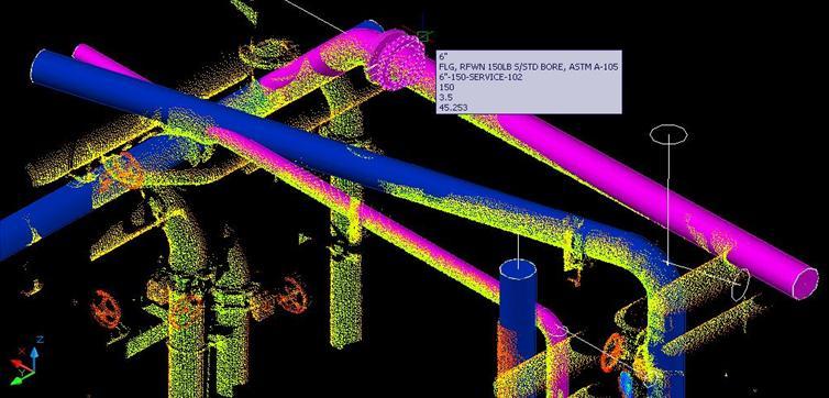 Deliverables from Laser scanning and laser surveying Material take-off s