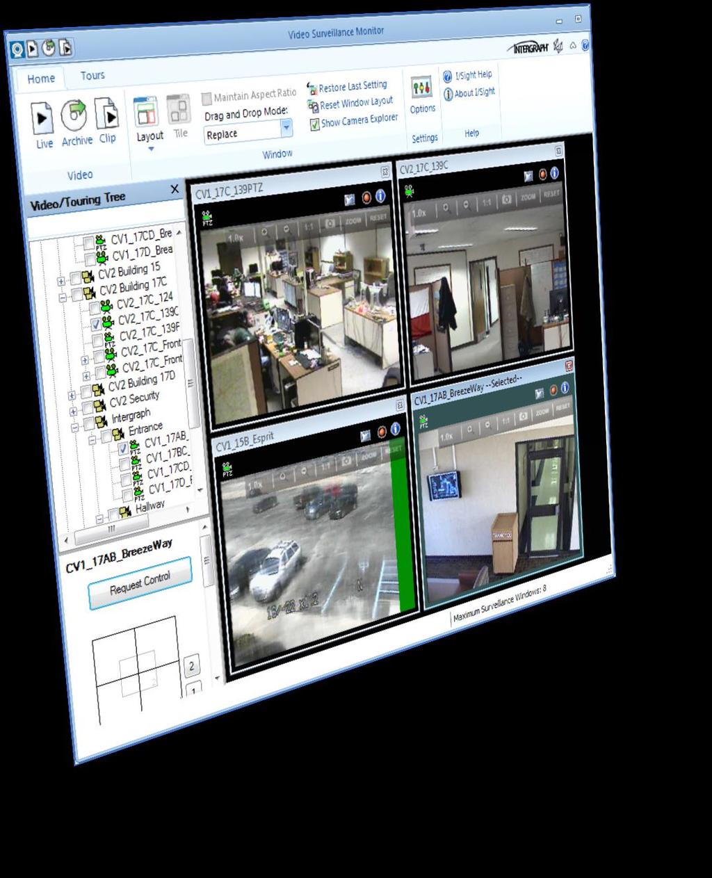 Intergraph Security Solutions: Video Surveillance & Analytics Integration Bi-Directional Interface With 3rd Party Digital Video Recorder