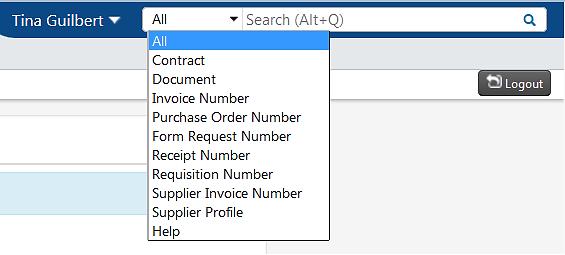 6. Action Items Located on the left-hand side of the Home Page, provides a quick link to recent and completed Carts, Requisitions, and Purchase Orders. 7.