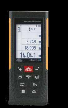 HDM series The series of laser distance meters that are designed for any construction works. Small, lightweight and handy.