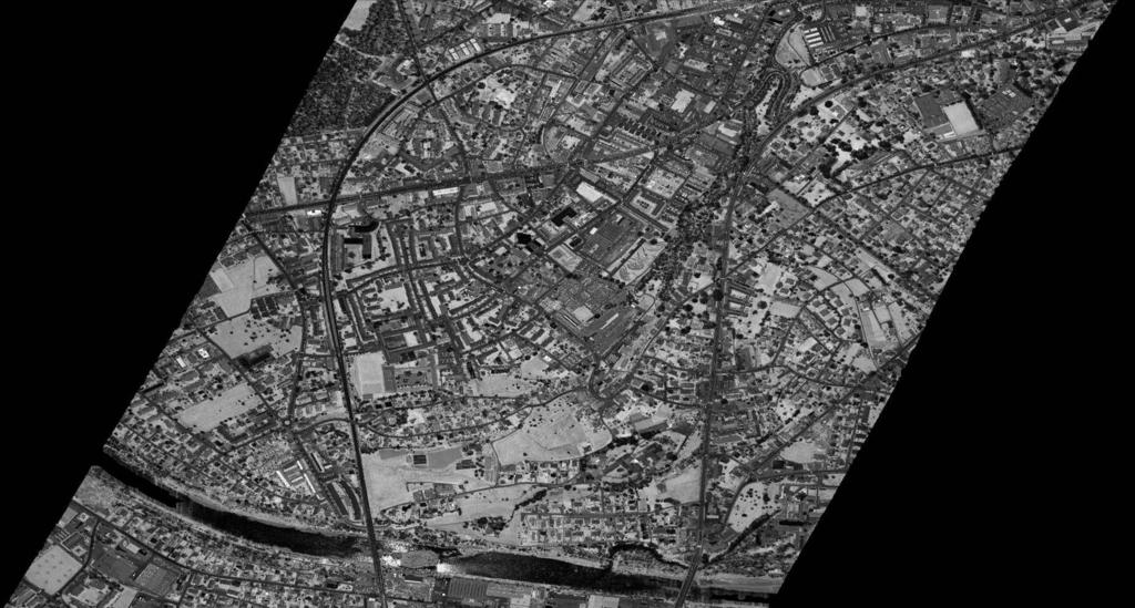 ALS70 - capabilities Intensity image, Bregenz, Germany, 11 Mar 2011, 2300 m AGL, 40 deg FOV (sine), 25 Hz scan
