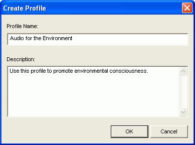 Chapter 6: Encoding Profiles 3. Select the media type you want to use, then click Copy.
