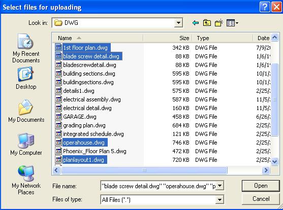 will allow you to select multiple files or drag-and-drop files into the window. Select the file location on your computer.