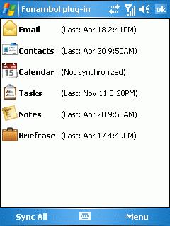 alias and the Events folder will be selected unless a folder called Calendar exists) Tasks your tasks Notes you notes Journal your Journal Mail your mail items (Note that Mail is an alias for InBox.