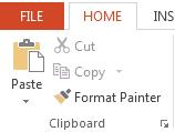 USING THE FORMAT PAINTER