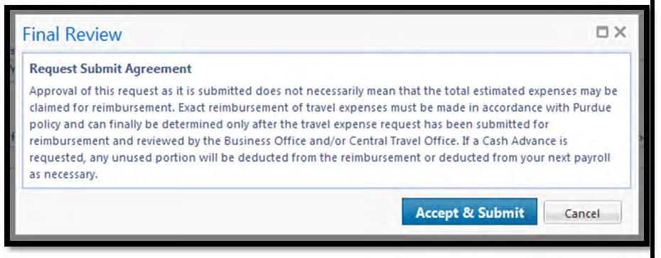Trips are automatically booked and tickets purchased unless they are actively rejected by the Fiscal Approver in the Concur System.