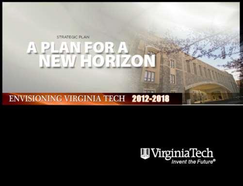A Plan for a New Horizon Structural shifts caused by technological innovation In what and how faculty teach and students learn In how research is conducted and disseminated In how we operate the