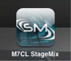 3 StageMix Setup Launch the M7CL StageMix App The Select Mixer screen will appear.