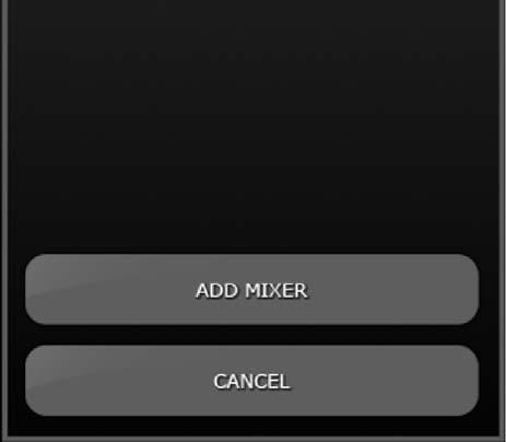 Press [ADD MIXER] to open the following screen: ii. Tap on the blank Name field and enter a name for your M7CL using the ipad s onscreen keyboard. iii. Enter the M7CL IP address noted in 3.1.