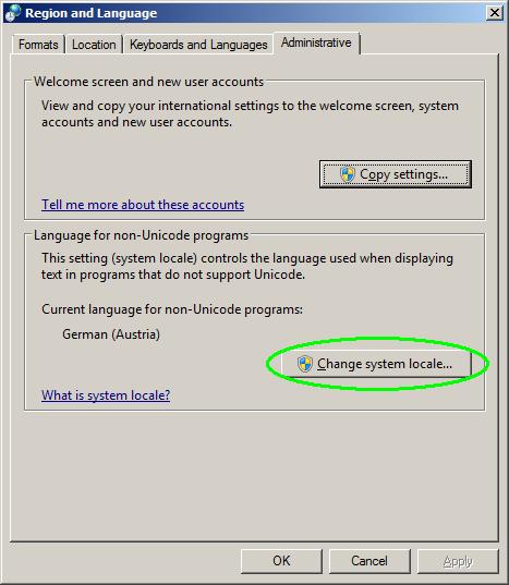 Select the language that matches your requirements (example here: Russian) Click OK you may need to reboot your PC for