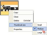 SnagIt 9.0 Help File PDF View a Capture or Media File Double-click a thumbnail to view the full size capture or media file.