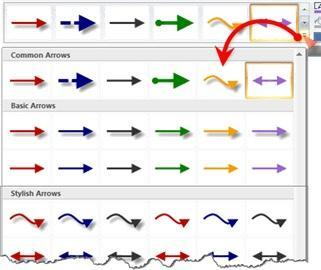 SnagIt 9.0 Help File PDF Arrows Use the Arrow tool or create your own. to create vector-based arrows. Choose from a variety of arrows in the Quick Style Gallery To use this tool: 1.