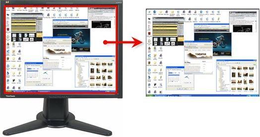 Help File PDF SnagIt 9.0 Capture the Entire Screen If you have multiple monitors, Screen captures both monitors. To only capture one monitor, use Capture a Region. Setup Instructions 1.