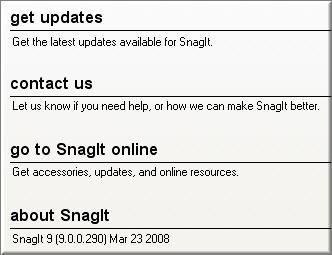 Help File PDF SnagIt 9.