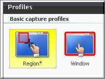 SnagIt 9.0 Help File PDF Create a New Profile Based on an Existing Profile Save new settings as an updated profile, as a new profile, or use the profile settings once and do not save them.