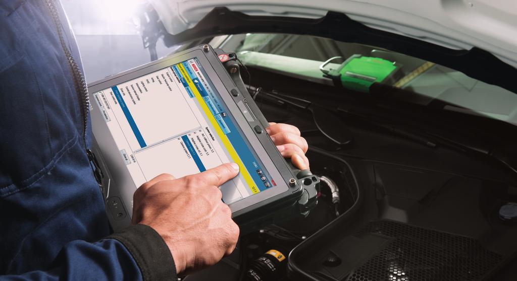 ESI[tronic] 2.0: Multifunctionality Today one expects more than just control unit diagnostics from workshop software, no matter if it concerns passenger or commercial vehicles.