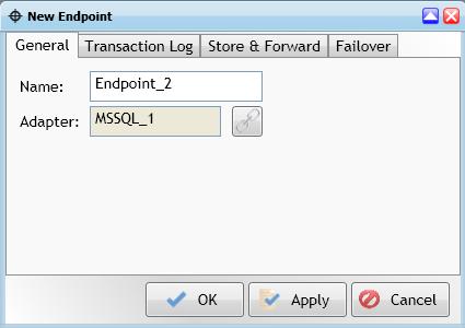 eatm tmanager Release 2.5 Page 12 Adding Database Endpints (MSSQL) As an utput adapter, the MSSQL adapter can cntain ne r mre endpints. 1. Right click n MSSQL Device Adapter. 2. Select New Endpint. 3.