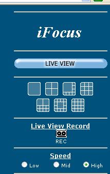 4 Live View Recording To record live view video frames onto the remote PC, click on Live View Record icon on the right hand side of