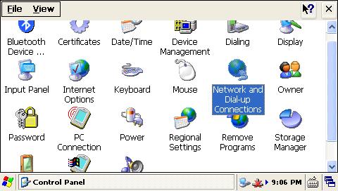 2. Double Click Network and Dial-up Connections 3.