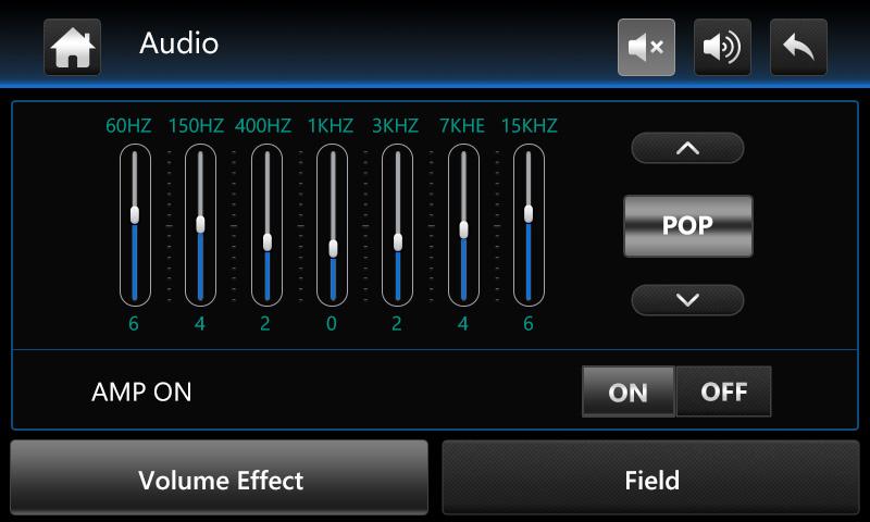 1 Fader/Balance Adjustment You can select a listening position that you want to make as the center of the sound effects.