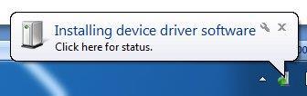 Driver Installation In most cases, if there is an available Internet connection, Windows will silently connect to the Windows Update website and install the driver automatically.