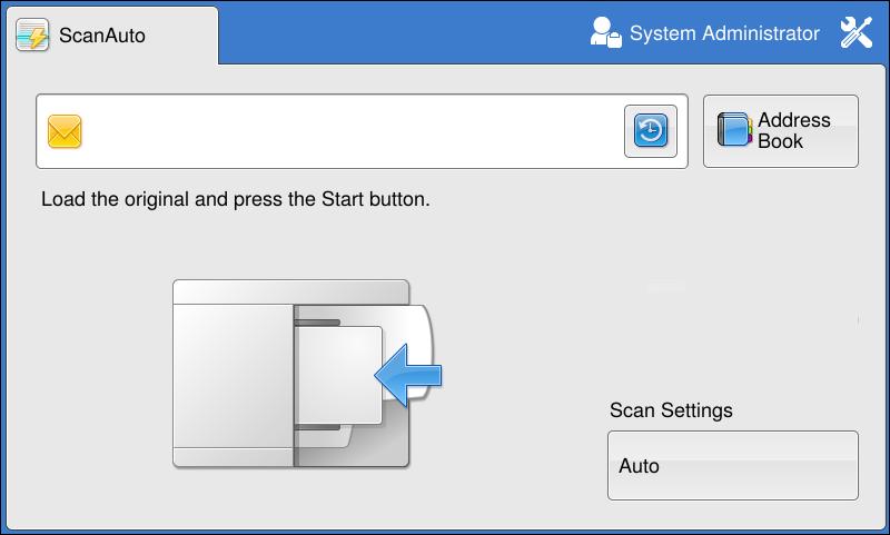 ScanAuto 2 Enter the System Administrator s user ID with the numeric keypad or