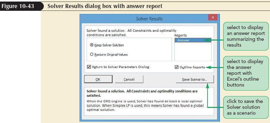 Creating a Solver Answer Report publicly accessible website, in