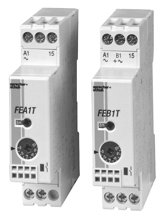 RZ7-FE Electronic Timing Relays The economical choice for most industrial timing applications precher + chuh s RZ7-FE electronic timing relays offer seven popular output functions in an economical