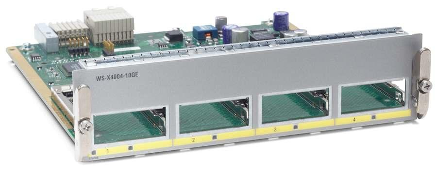 8-port (2:1) 10 Gigabit Ethernet (X2) half-card (Cisco TwinGig