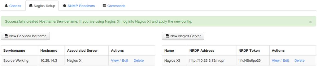 Integrating Nagios With Nagios XI And Nagios Core Servicename - The name of the service that the alert will be sent to in Nagios XI or Core.