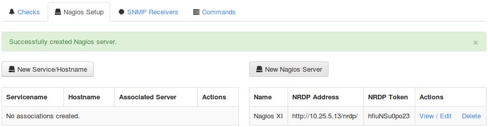 Integrating Nagios With Nagios XI And Nagios Core Here you need to provide the details of your Nagios XI or Nagios Core server.