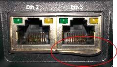Plug in the GX device and ensure that the Ethernet LEDs are active. 10.