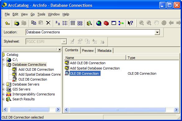 8.2 IMPORTING THE DATABASE INTO ARC GIS 1.