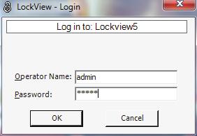 CONFIGURE LOCKVIEW5 FOR MS ACCESS (STANDALONE) cont. 4. LockView will now open.