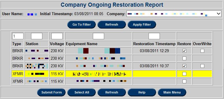Current Drill Users can participate in active Restoration Data drills using the Current Drill section. Restoration Drills are used to practice bringing the PJM area back in service after a blackout.