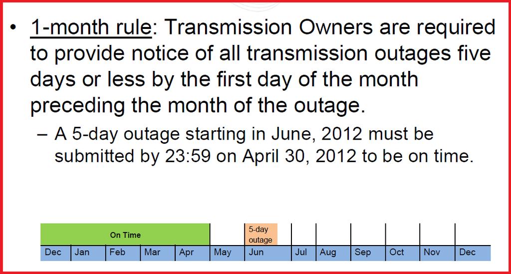 Transmission Outage Tickets PJM is responsible for coordinating and approving requests for transmission outages for the reliable operation of the Regional Transmission Organization (RTO).