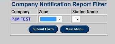 Notifications Report Users can create a report of notifications they are set to receive.
