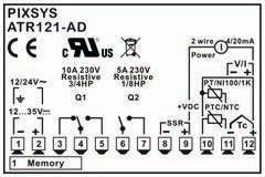 AC/DC (not isolated) ATR121-B 1 configurable input