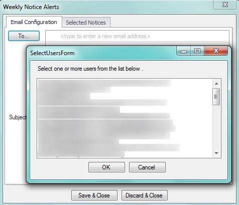 5. In this step you will assign your Company s Tech Team Email Group to each of the Security Policy Notifications that were assigned the Email Tech Action. a. Right click on the Email Group column and click on the Select Group Name menu option.