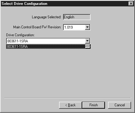 Configuring the Drive Module 5-7 Checking the DriveExecutive Database (continued) Check to see if desired Firmware Revision is available Check to see if desired power