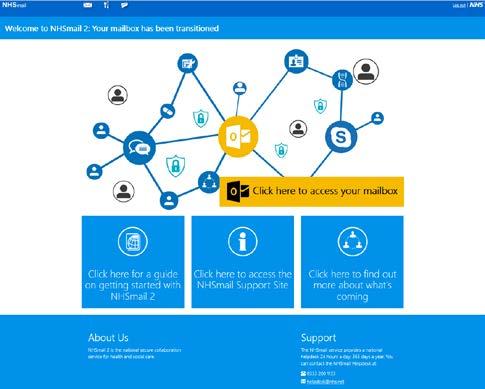 What will change after my account moves? Access via Outlook Web App (OWA) at www.nhs.