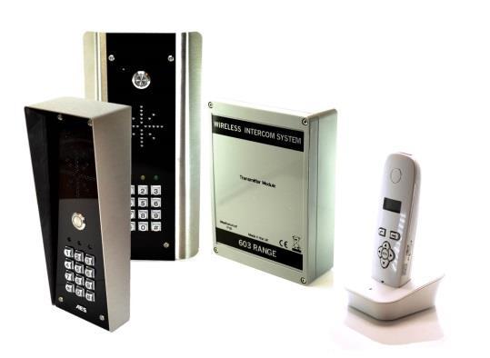 Installation & User Manual For 603 D E C T I n t e r c o m Wireless