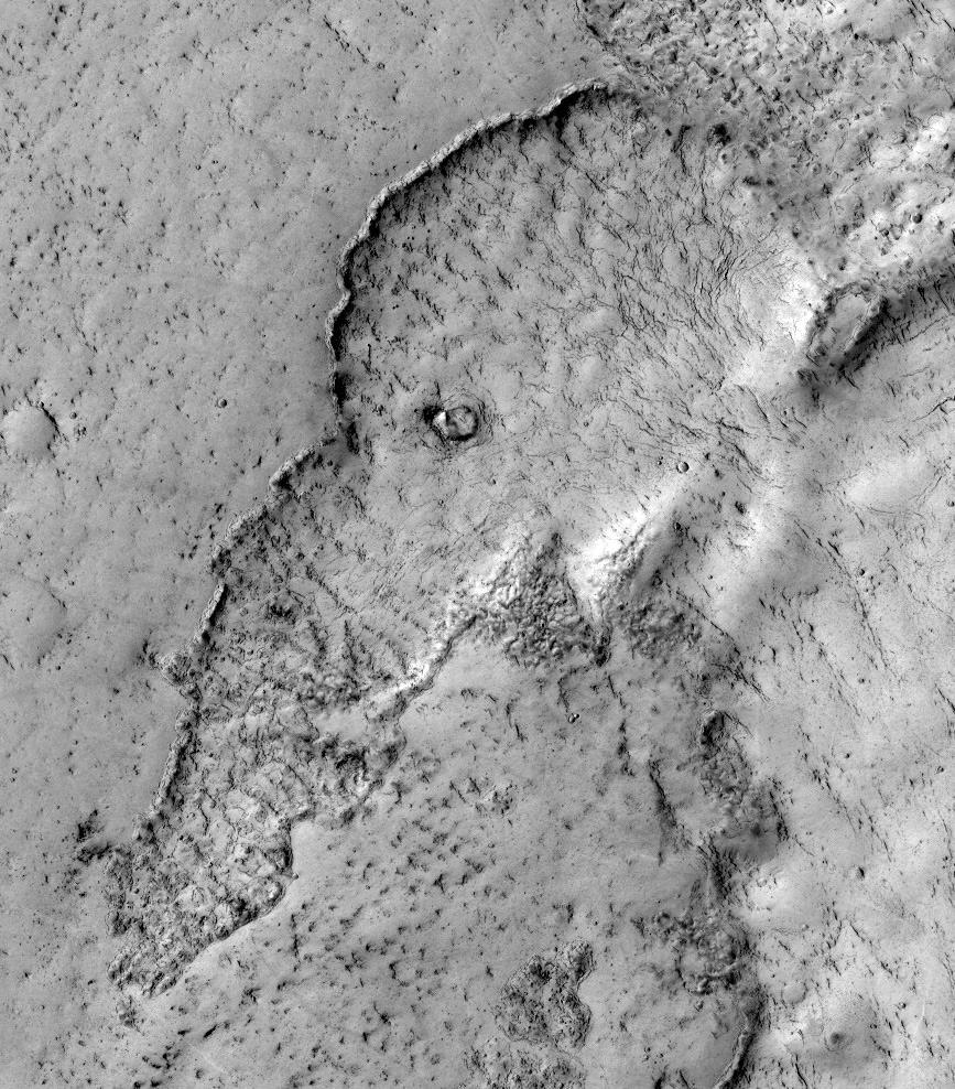 Martian lava