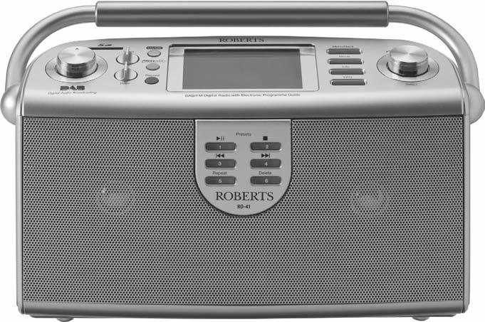 ROBERTS Sound for Generations RD-4 DAB / FM RDS / MP3 / WMA / EPG