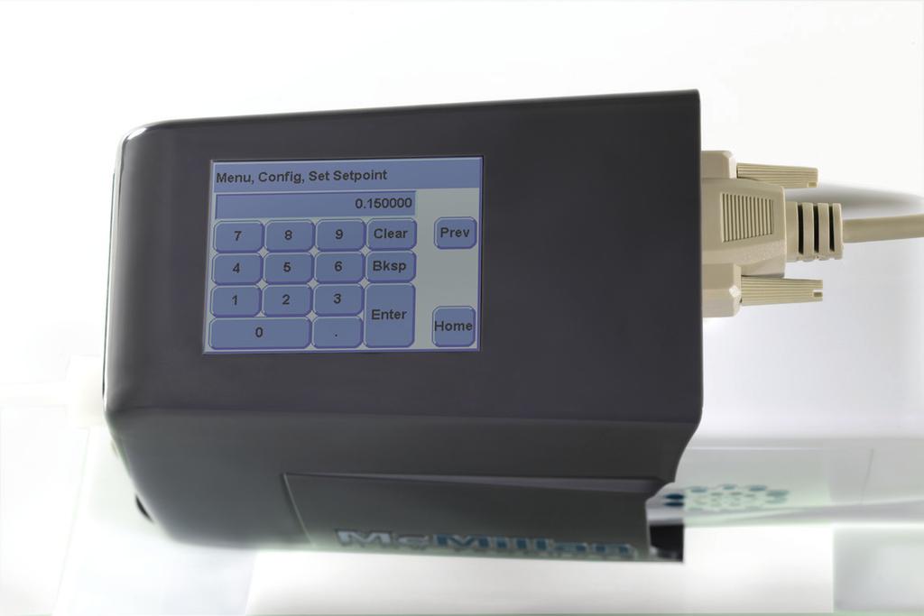Multiple I/O Options USB and RS485 interfaces are standard. Analog (ma or VDC) and relay outputs available as options. Liquid Flow Ranges Flow ranges as low as 7-50 ml/minute and as high as 1.0-10.
