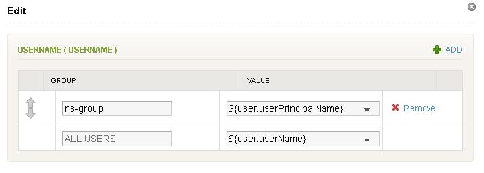 Chapter 2 Providing Access to Web Applications LastName To set values for the attributes, follow these steps. a b Click Edit mapped values. Click Edit next to the attribute and select a value.