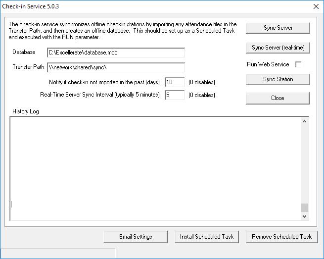 Utilities and Preferences First, use "Import offline attendance files" button for each of the USB drives.