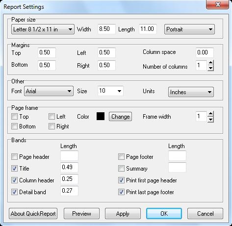G12 Specifics When you re satisfied with your report design, save it, and give it a descriptive name. These reports will be available for other users if you are using the multi-user network version.