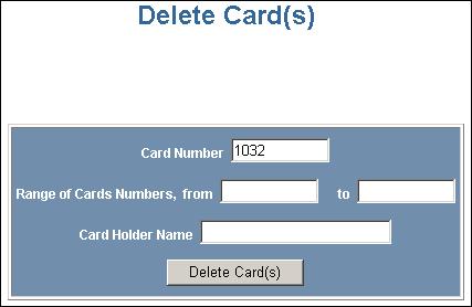 Maintaining Cards 2.6.