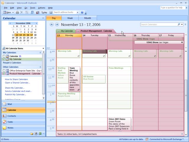 team calendar Microsoft